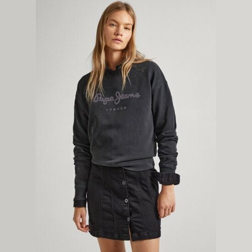 Свитшот Pepe Jeans, размер 44/46, , черный