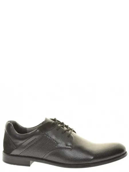 Туфли Shoiberg мужские демисезонные, размер 39, цвет черный, артикул 760-07-02-01