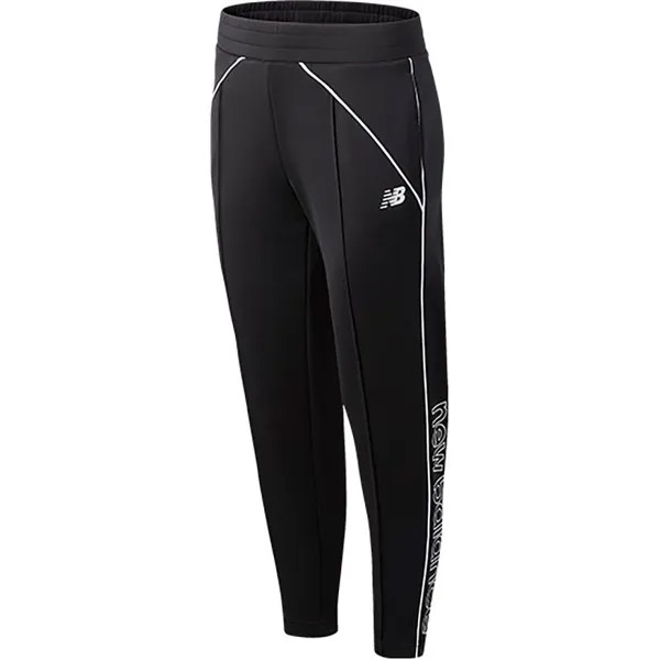 Трикотажные спортивные штаны женские черные New Balance