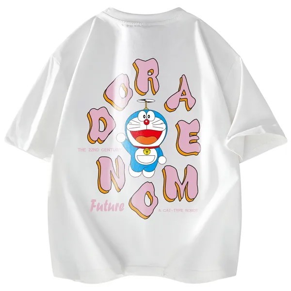 Футболка унисекс Doraemon, цвет Apricot