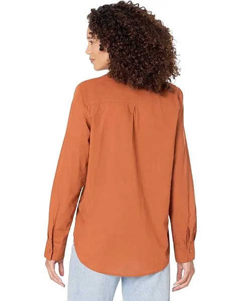 Рубашка Michael Stars Joanna Button-Down Shirt, цвет Rustique