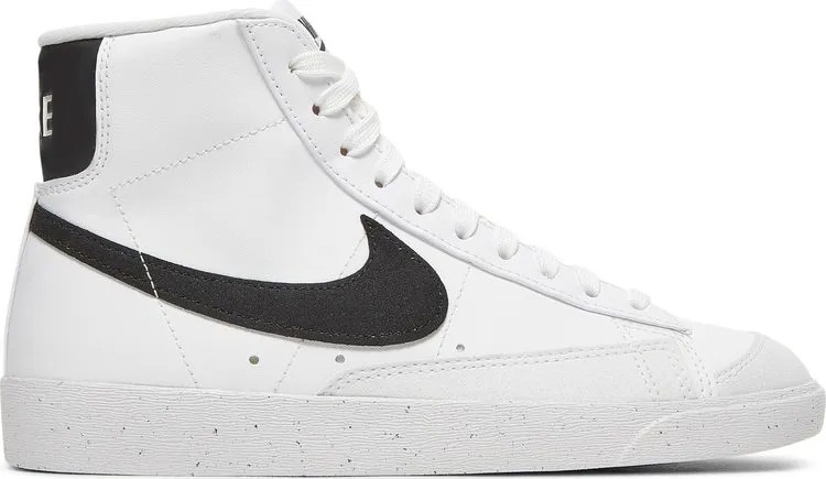 Кроссовки Nike Wmns Blazer Mid '77 Next Nature 'White Black', белый