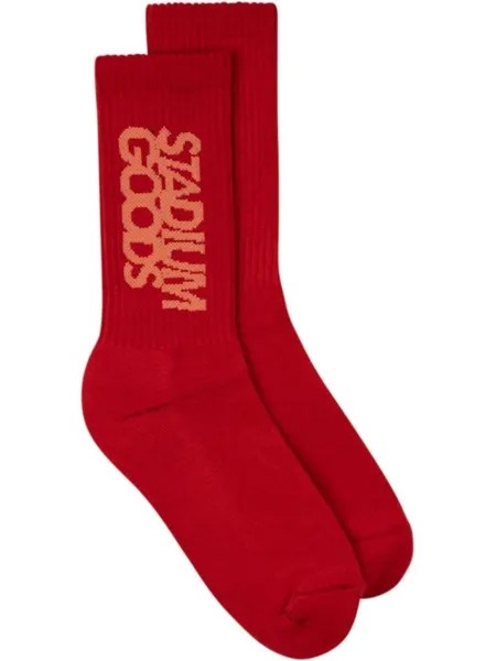 Stadium Goods носки с логотипом, красный