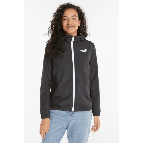 Куртка спортивная PUMA Essentials Solid Windbreaker, размер 40, black