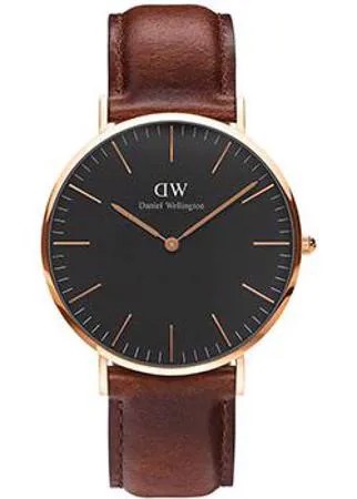 Fashion наручные  мужские часы Daniel Wellington DW00100124. Коллекция Classic Black St Mawes