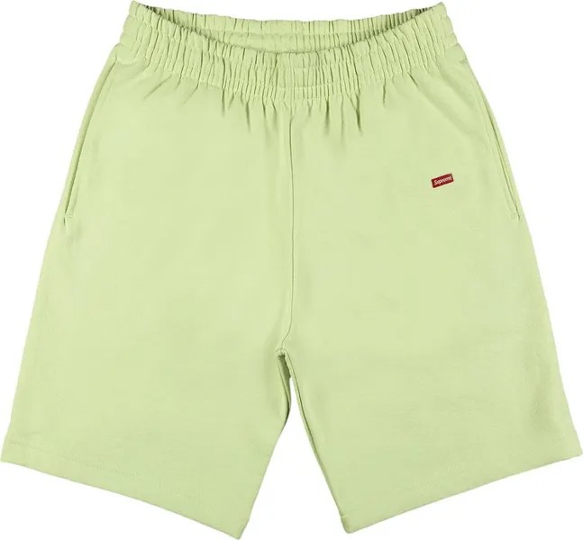 Спортивные шорты Supreme Small Box Sweatshort 'Pale Green', зеленый