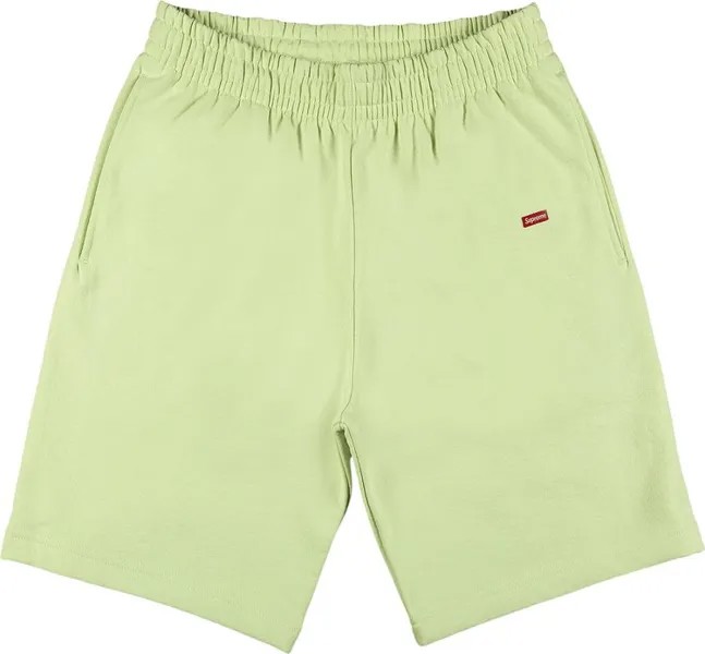 Спортивные шорты Supreme Small Box Sweatshort 'Pale Green', зеленый