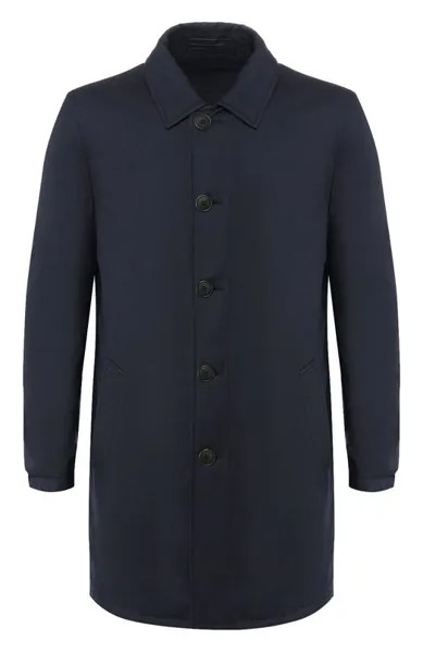 Пальто из смеси кашемира и шелка Giorgio Armani