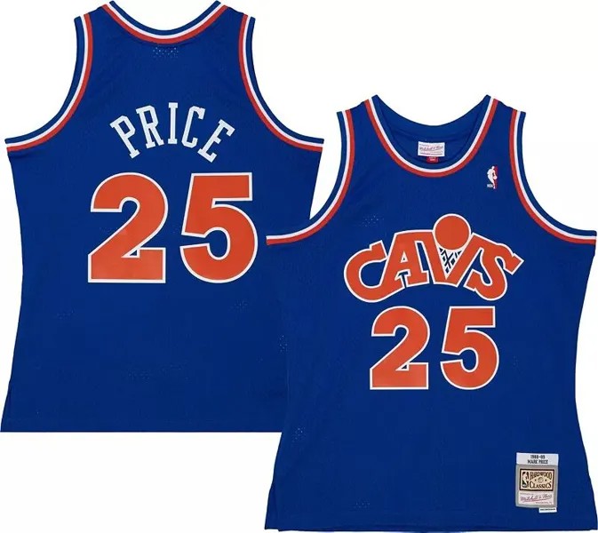 Мужская майка Mitchell & Ness Cleveland Cavaliers 1988 Mark Price # 25 Swingman