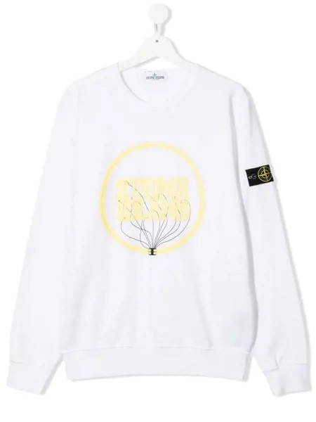 Stone Island Junior толстовка с логотипом