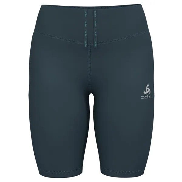 Шорты для бега Odlo Women's Short Essential Polyester, цвет Dark Slate