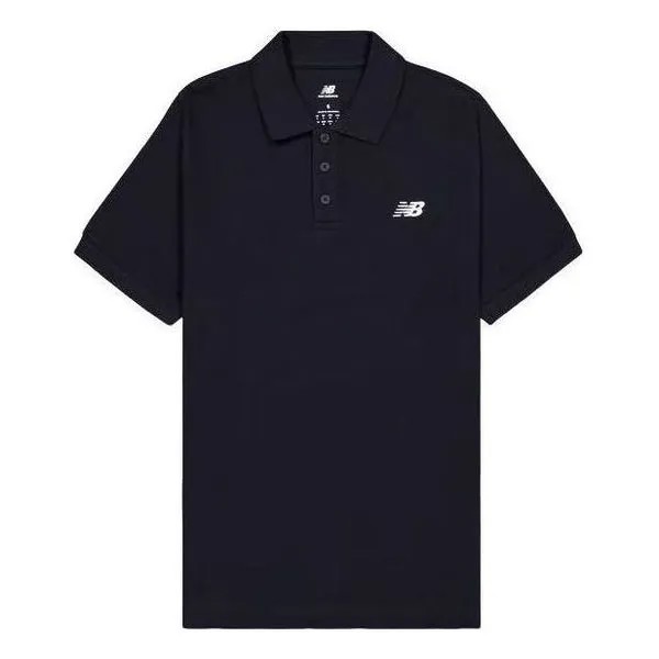 Рубашка поло спортивная основа рубашка поло New Balance, черный
