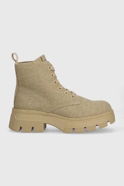 Мотоциклетные ботинки CHUNKY COMBAT LACEUP Calvin Klein Jeans, бежевый
