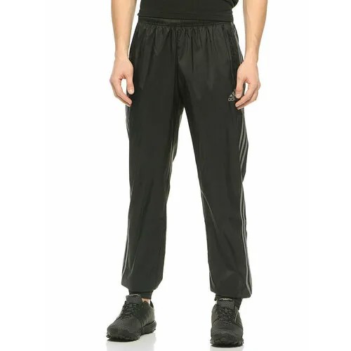 Брюки спортивные adidas, размер 44/46, черный