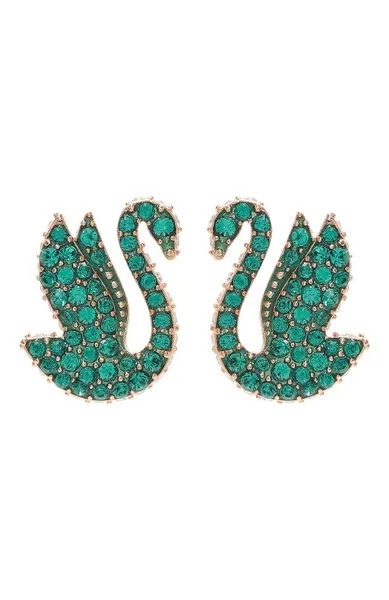 Серьги Swan Swarovski