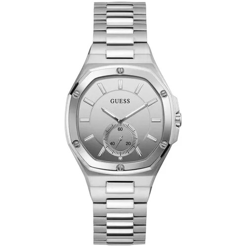 Наручные часы GUESS Dress Steel GW0310L1, серебряный