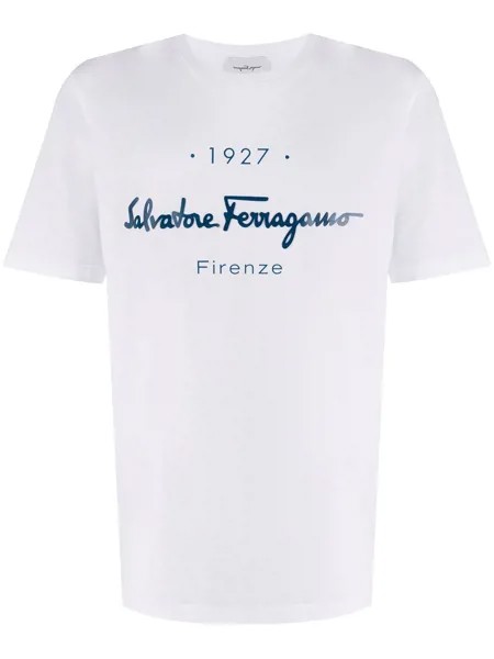 Salvatore Ferragamo футболка с логотипом