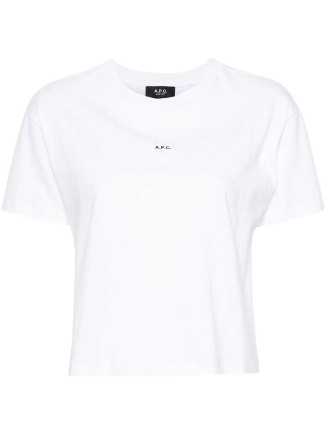 A.P.C. футболка с логотипом, белый