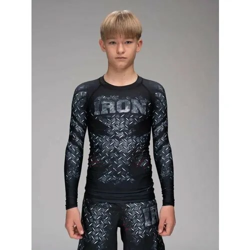 Лонгслив RUSCO SPORT, размер 146, черный, синий