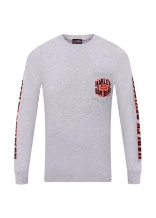 Хлопковый лонгслив Exclusive for Moscow Harley-Davidson