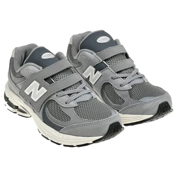 Кроссовки с белым лого, серые NEW BALANCE