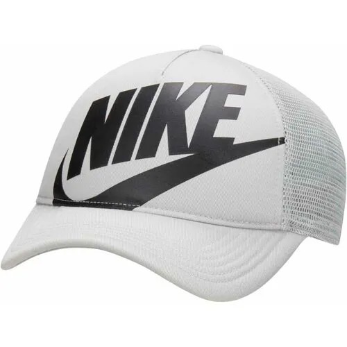Бейсболка NIKE Rise Structured Trucker Cap, размер 1SIZE, белый