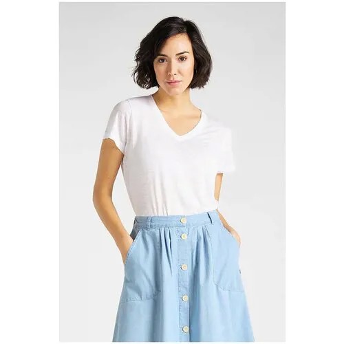 Футболка Lee V NECK TEE Белый XL L41JENLJ