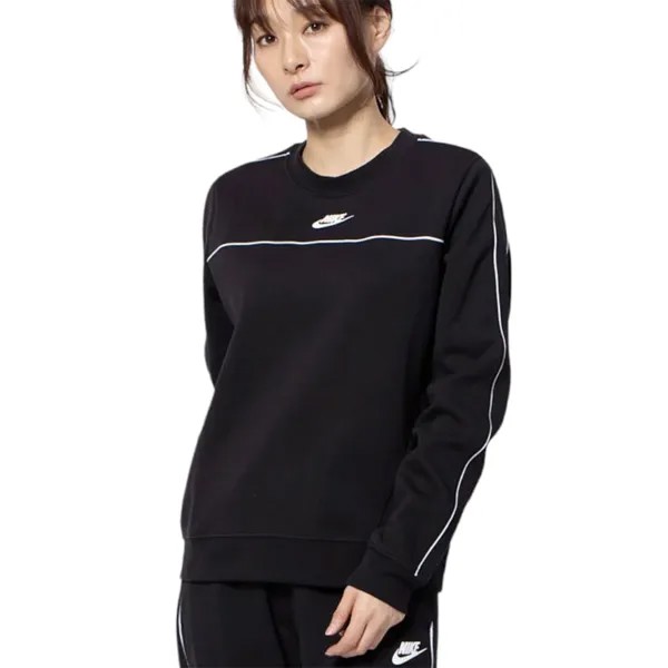 Свитшот Nike Logo Printing Round-Neck, черный