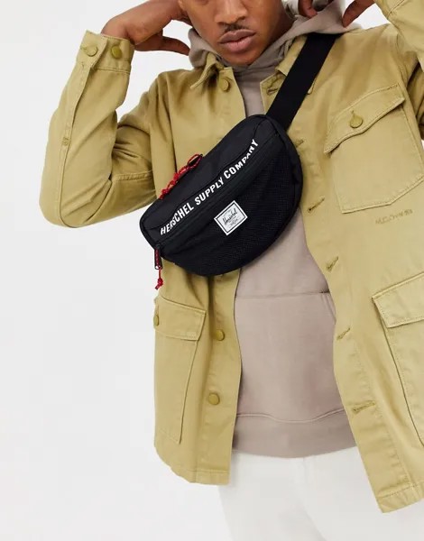 Черная сумка-кошелек на пояс объемом 3 л Herschel Supply Co Nineteen-Черный