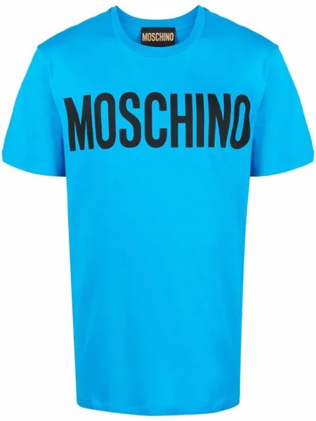 Moschino футболка с логотипом