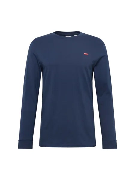 Лонгслив LEVI'S  LS ORIGINAL HM TEE, темно-синий