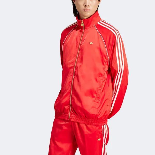 Спортивная куртка с вышитым логотипом Adidas Adidas Originals, красный