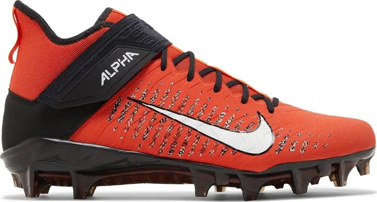 Бутсы Nike Alpha Menace Pro 2 Mid 'Team Orange', оранжевый