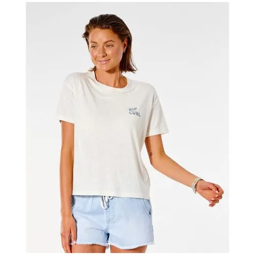 Футболка Rip Curl ALOHA RELAXED TEE, цвет 3021 BONE, размер M