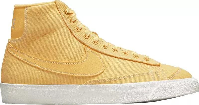 Женские парусиновые туфли Nike Blazer Mid '77, золотой