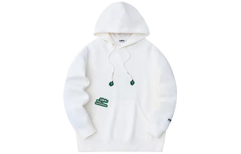 Свитшот Life Collection унисекс цвета слоновой кости и белого цвета Anta, белый