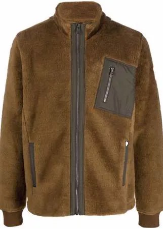 Belstaff флисовая куртка Herne на молнии