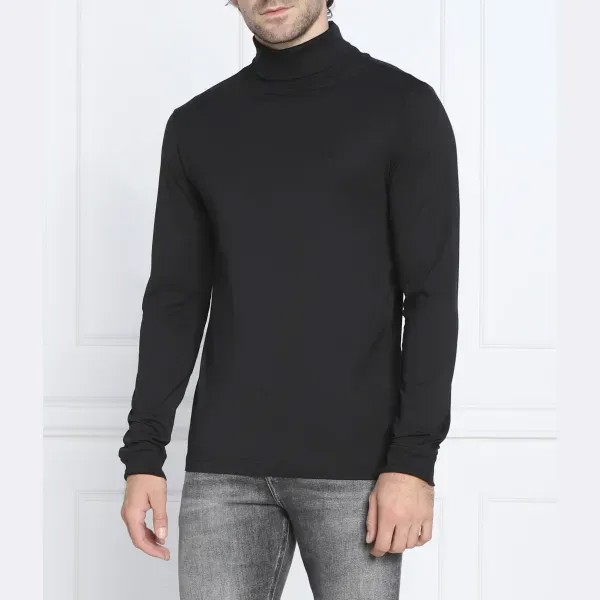 Водолазка стандартного кроя Calvin Klein, черный