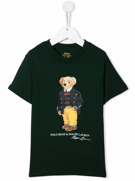 Ralph Lauren Kids футболка Polo Bear с круглым вырезом