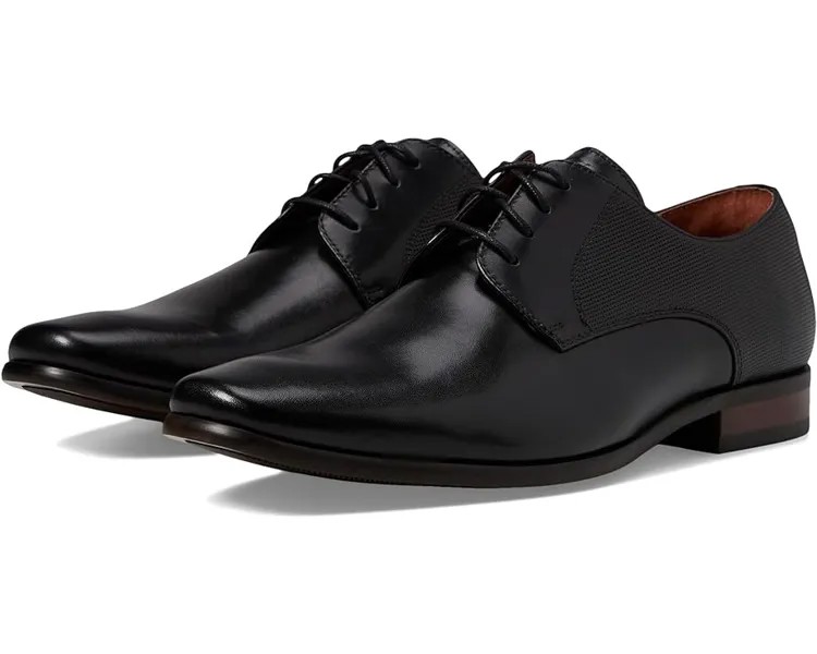 Оксфорды Florsheim Postino Plain Toe Oxford, цвет Black Smooth/Perf