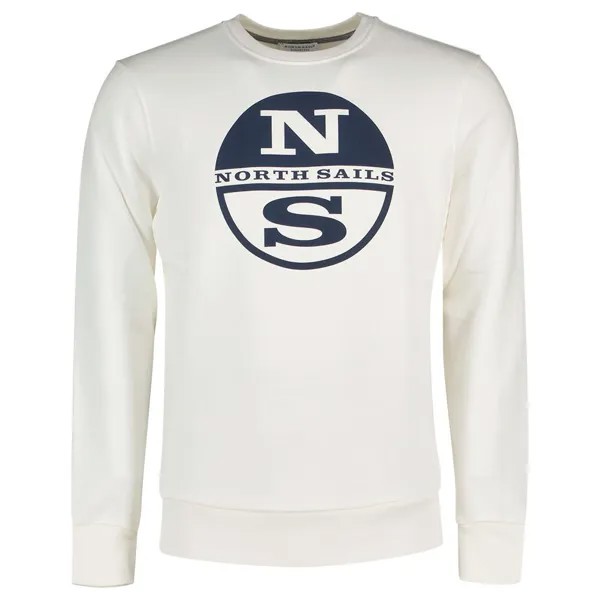 Толстовка North Sails Organic Fleece, белый