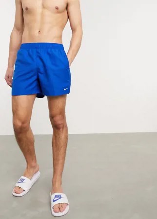 Синие шорты длиной 5 дюймов Nike Swimming Volley-Синий