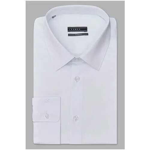 Рубашка LEXMER, размер 42, белый