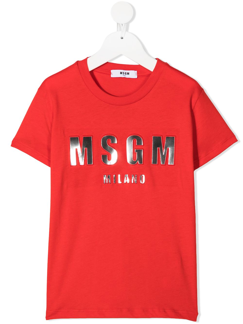 MSGM Kids футболка с логотипом