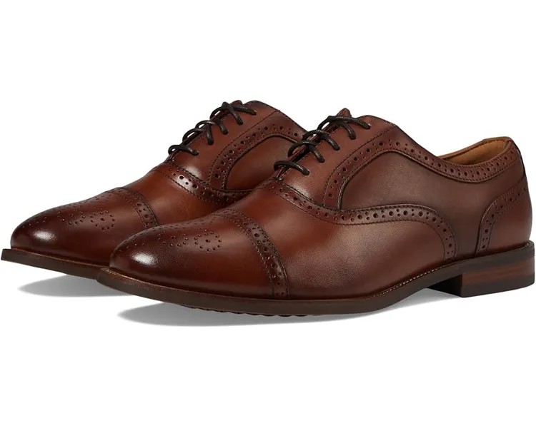 Оксфорды Florsheim Rucci Cap Toe Bal Oxford, цвет Cognac