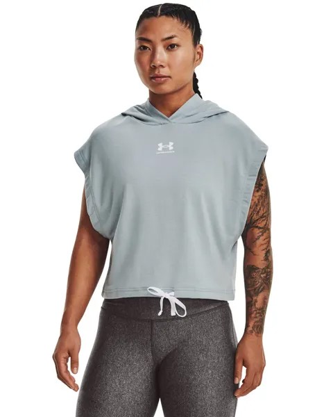 Худи Under Armour Rival Terry Short Sleeve, разноцветный