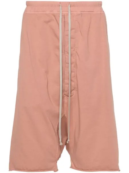 Rick Owens DRKSHDW спортивные шорты с низким шаговым швом, розовый