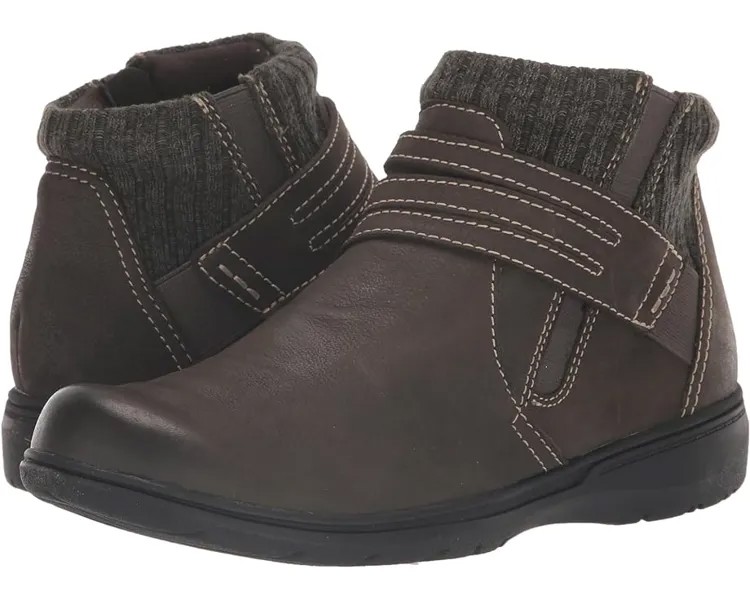 Ботинки Clarks Carleigh Lane, цвет Dark Green Nubuck