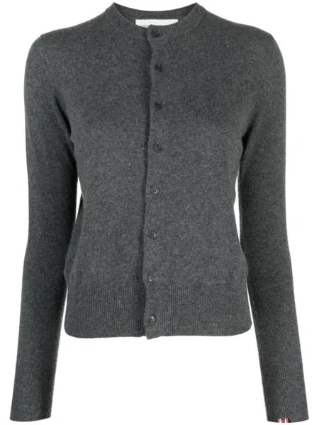 Extreme cashmere кашемировый кардиган на пуговицах, серый