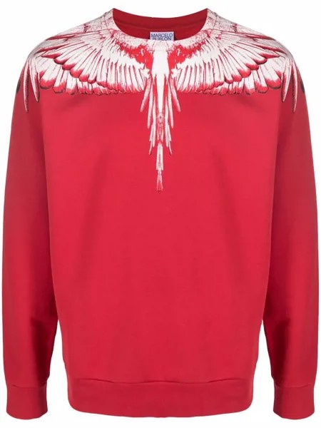 Marcelo Burlon County of Milan толстовка с принтом Wings